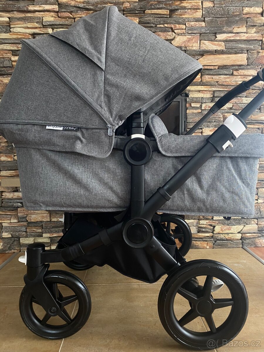 🩶🤍 Bugaboo Donkey 3 TWIN grey melange 🩶🤍 - 7