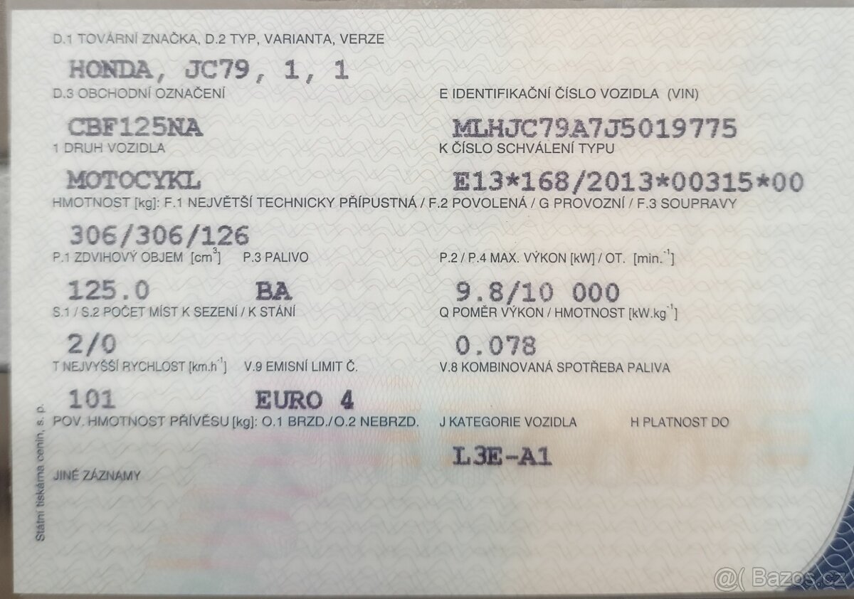 Honda cb125 r - 7