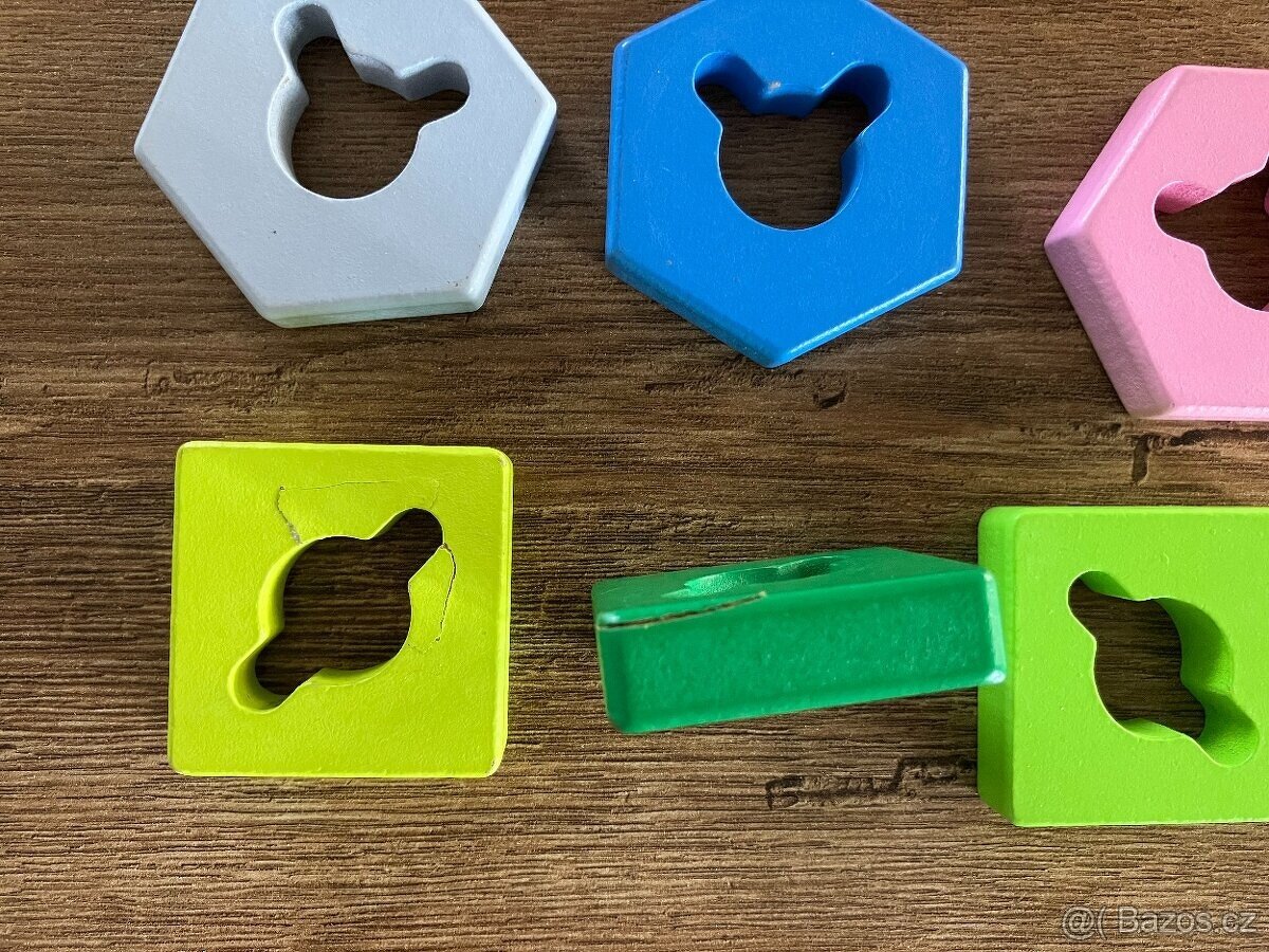 Dřevěné hračky - cena za vše - 7