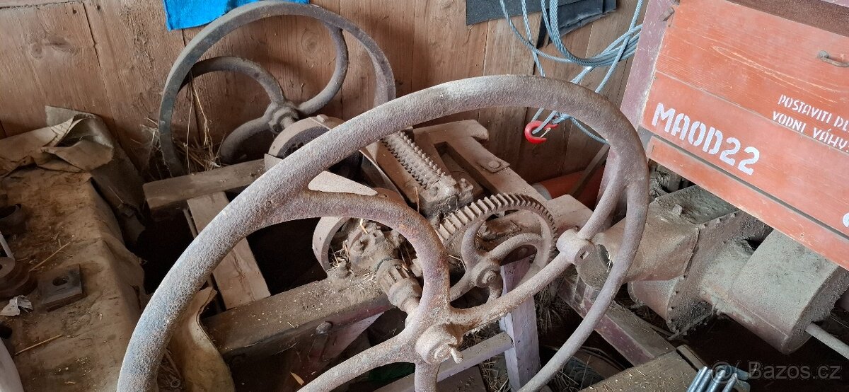 Stará mlátička, vázačka, sečkovice - 7