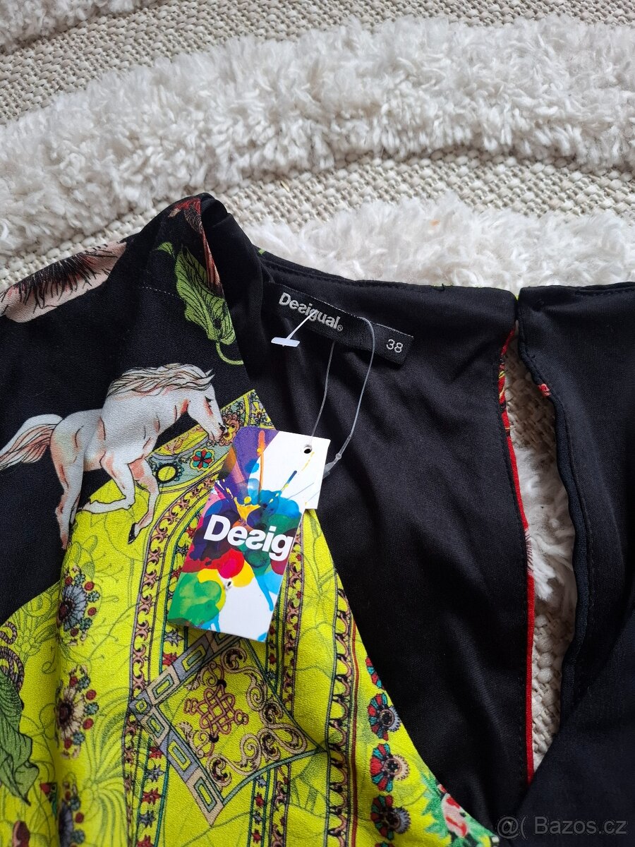 Barevné šaty Desigual - 7