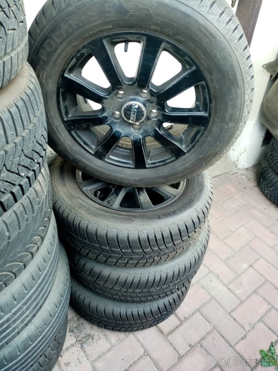 5x112 Octavia golf passat 195/65 R15 nové - 7