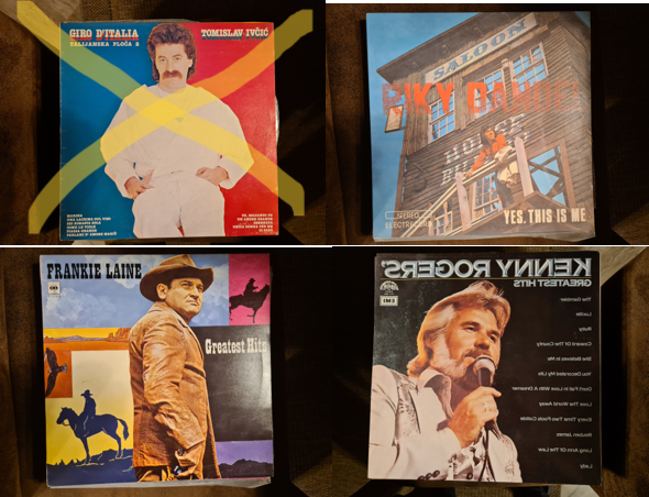 Staré gramofonové desky cizí - 7