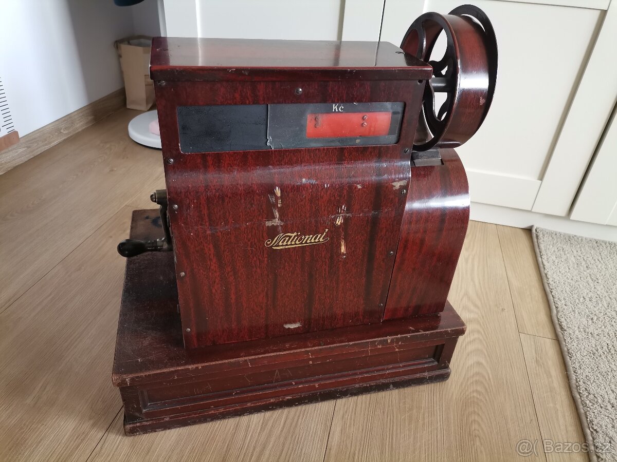 Starožitná kasa National - 7