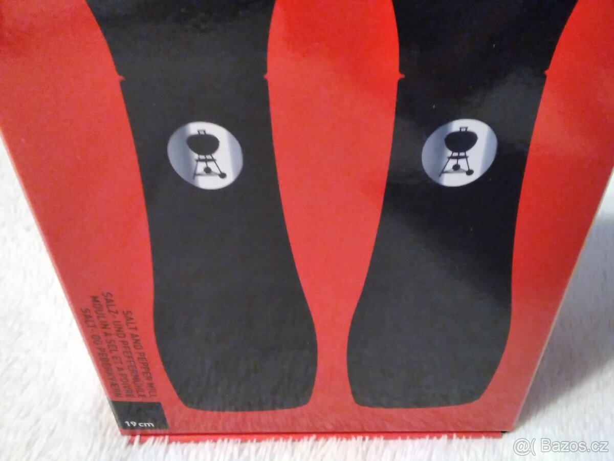 Sada mlýnků na pepř a sůl Weber, 19 cm - 7