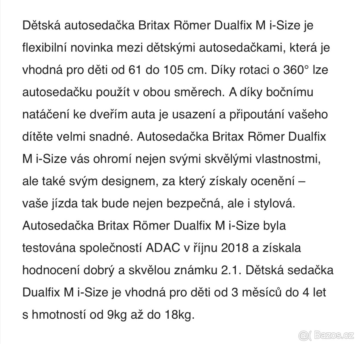Autosedačka Britax Römer Dualfix M i-size - 7