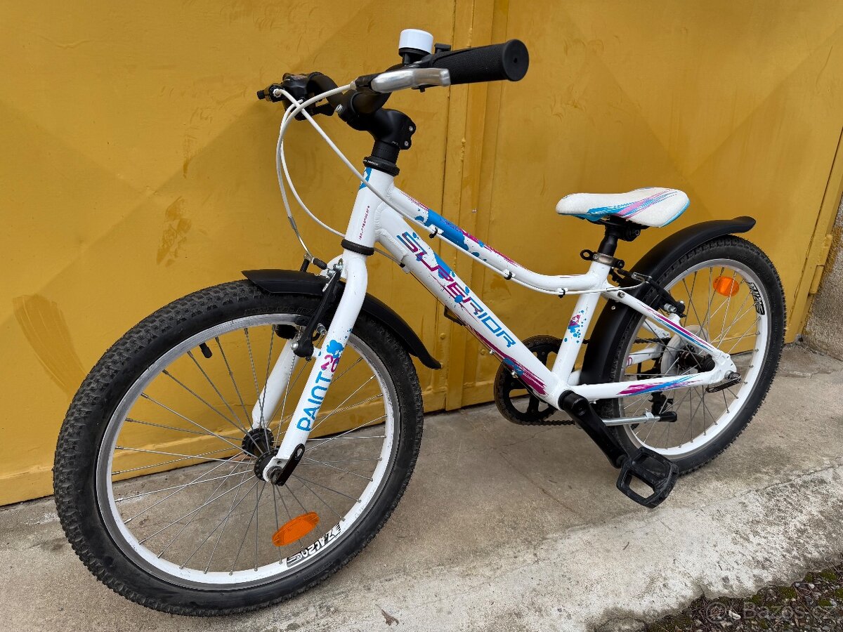 Dívčí kolo Superior Paint 20 s páčkovým řazením - 7