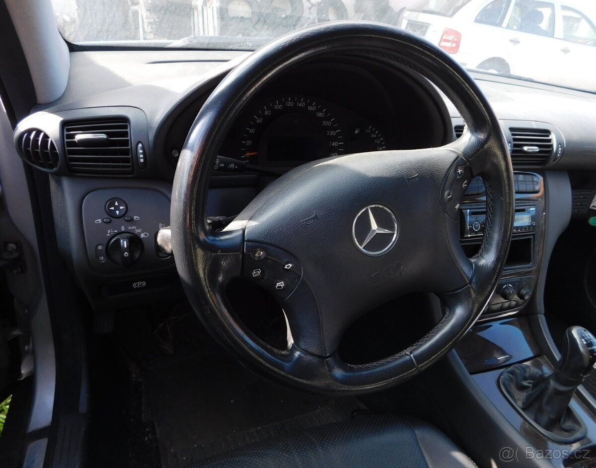 Mercedes-Benz C200K 2,0 benzín+LPG - 7