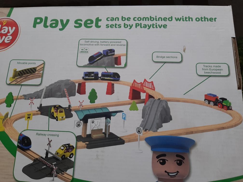 Železnice pro kreativitu, fantazii a jemnou motoriku - nová - 7