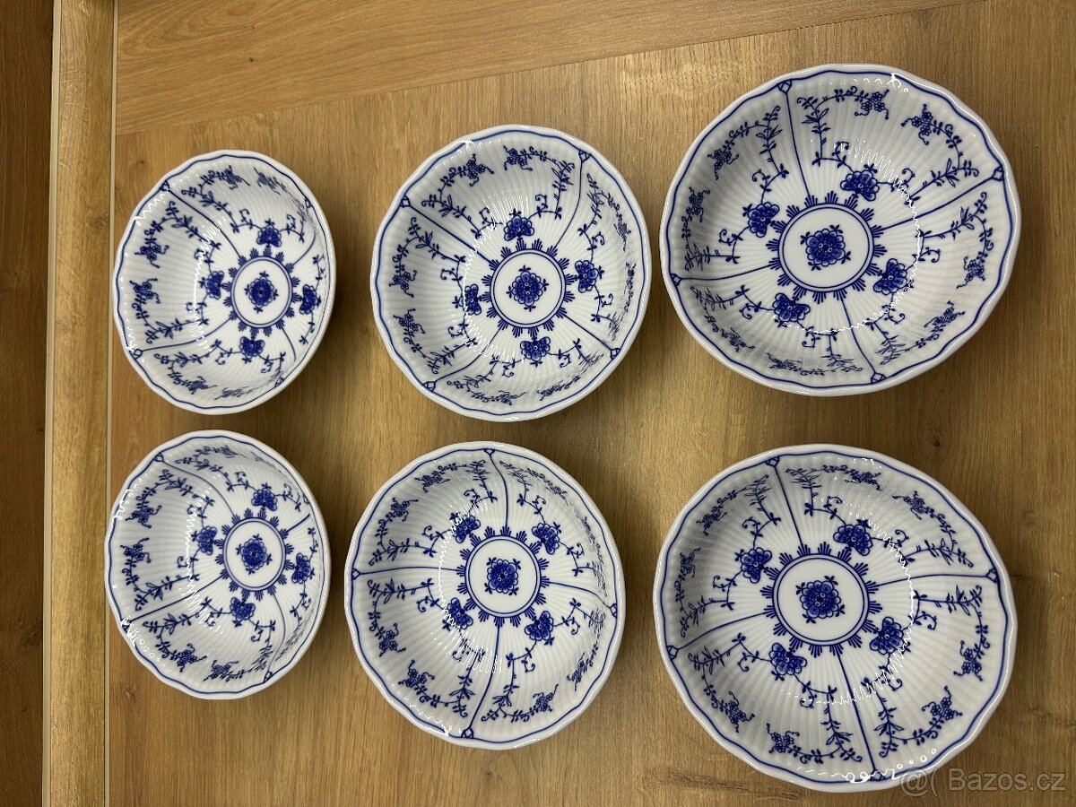 Cela sada 6 kusů misek Praha na kompot 14cm - 7