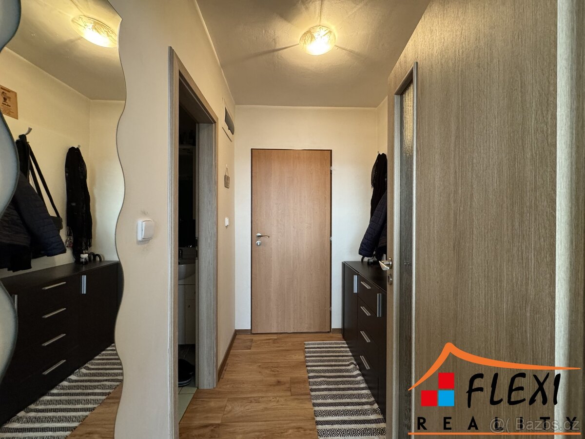 Pronájem částečně zařízeného bytu 1+1 s lodžií, 48m², Moravs - 7