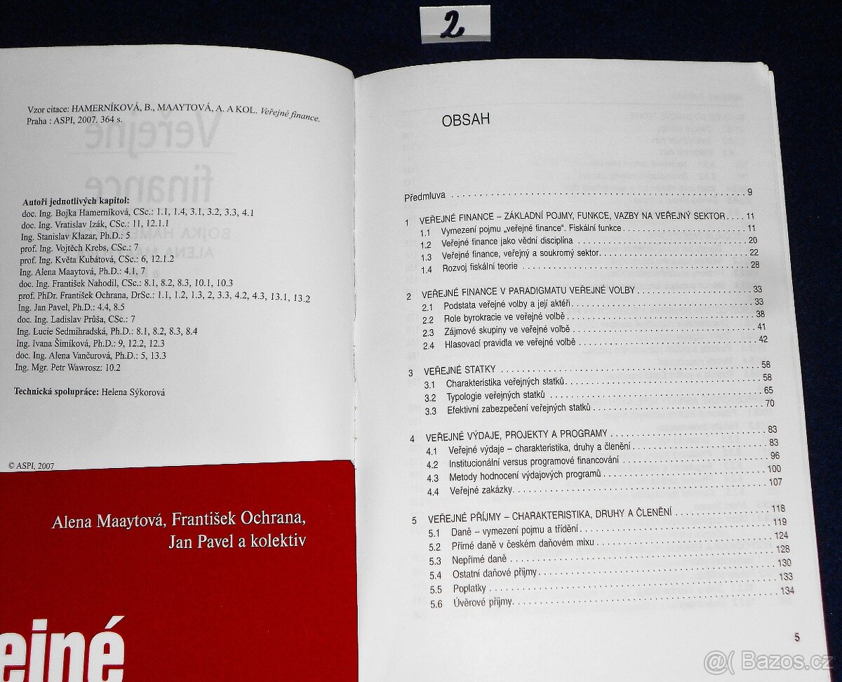 Veřejné finance - učebnice - 7