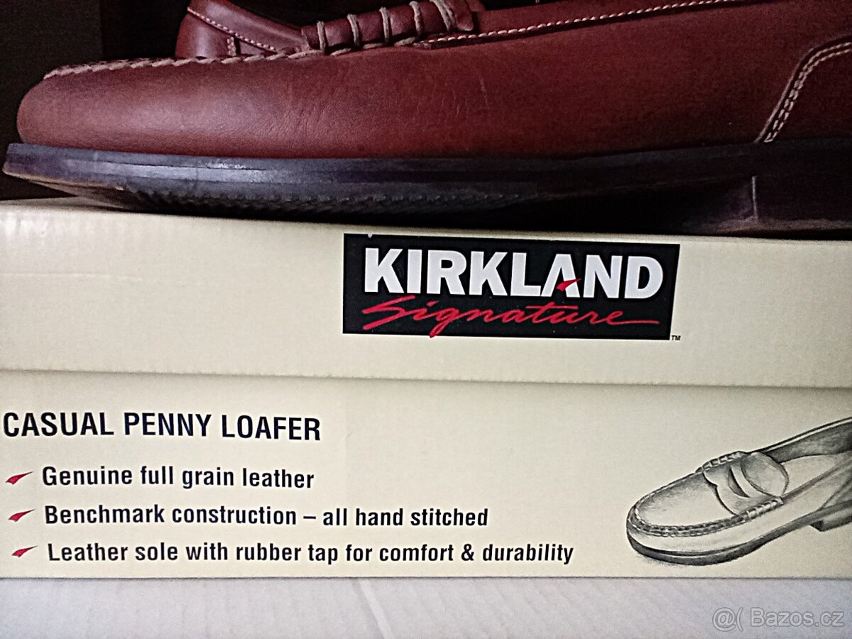 Pánské kvalitní kožené mokasíny - 7