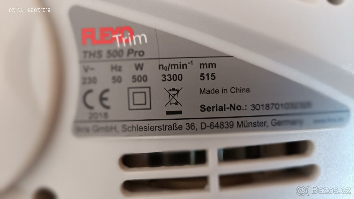 Elektrické teleskopické nůžky na živé ploty-nové - 7