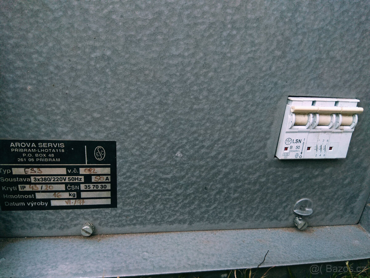 elektroměrový rozvadeč/skříňka S3- Arova Servis - 7