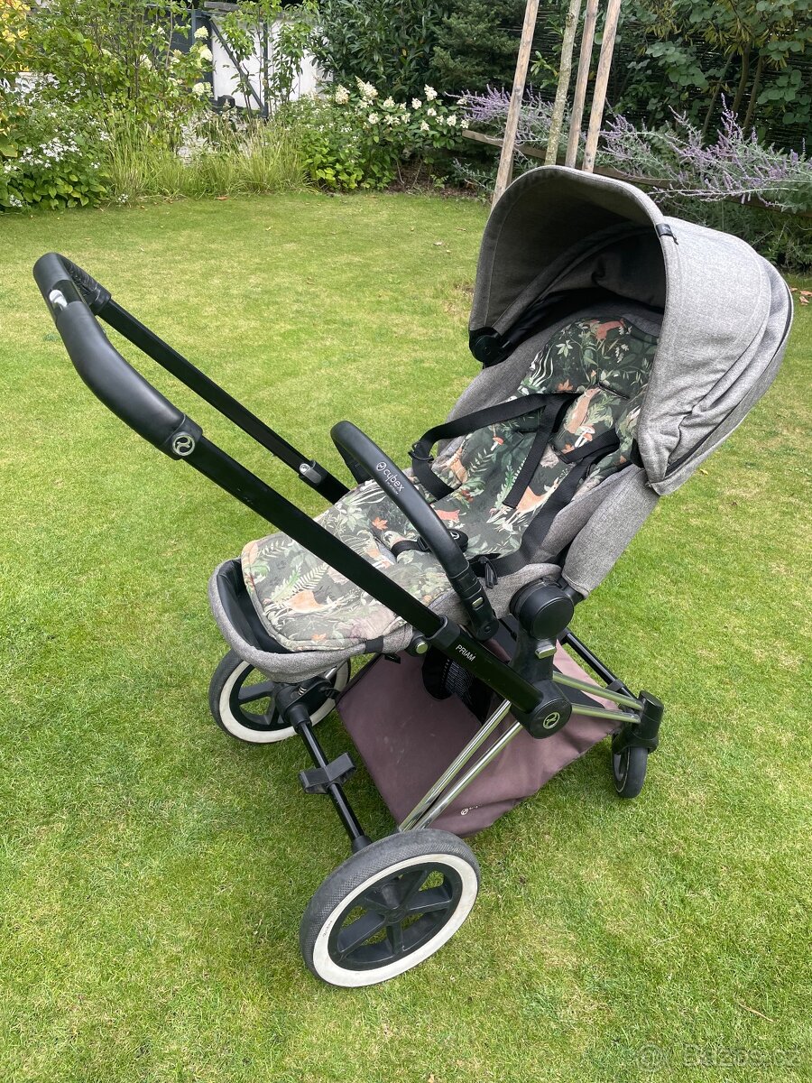 Dětský kočárek Cybex priam dvojko(plus bohate prisl.) - 7