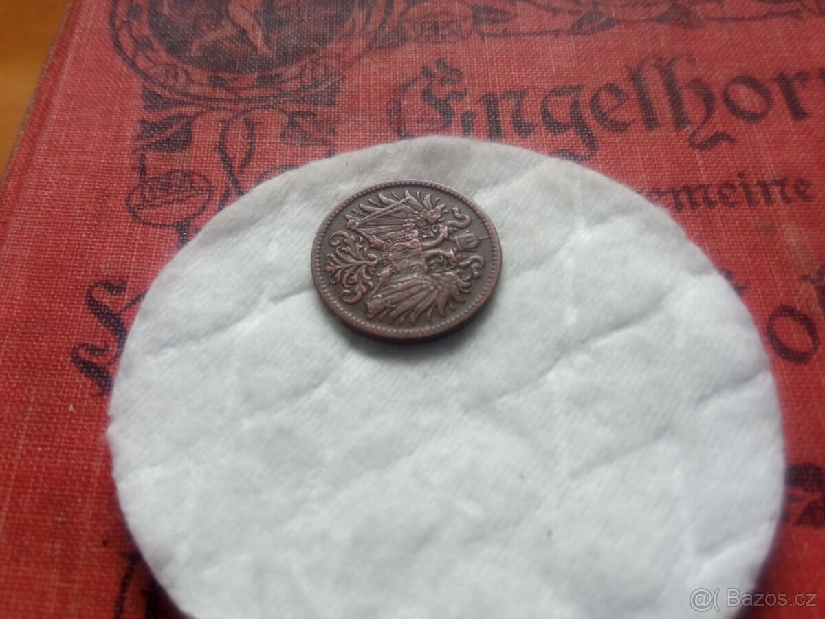 VZÁCNÝ 2 HELLER 1901 FR.JOSEF - 7