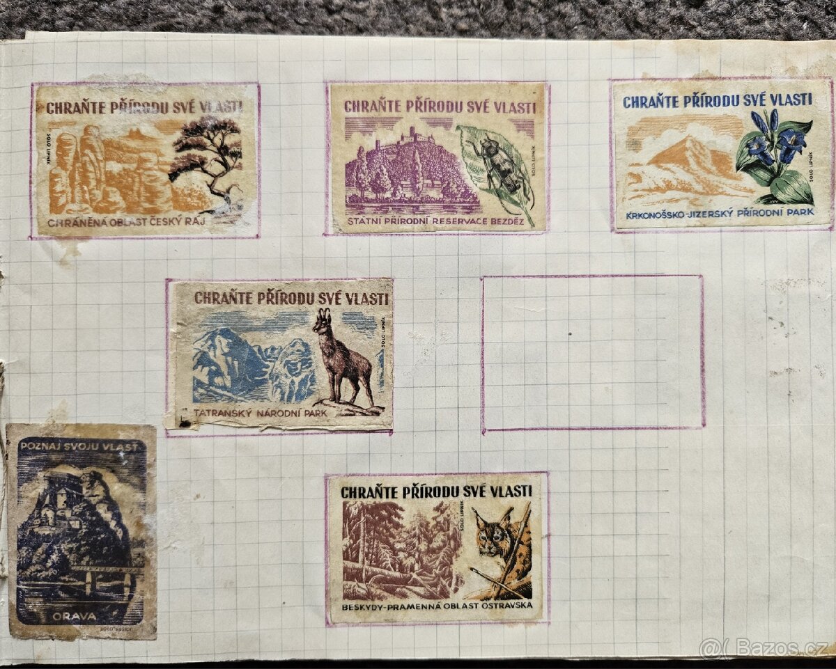 Zápalkové nálepky - 7