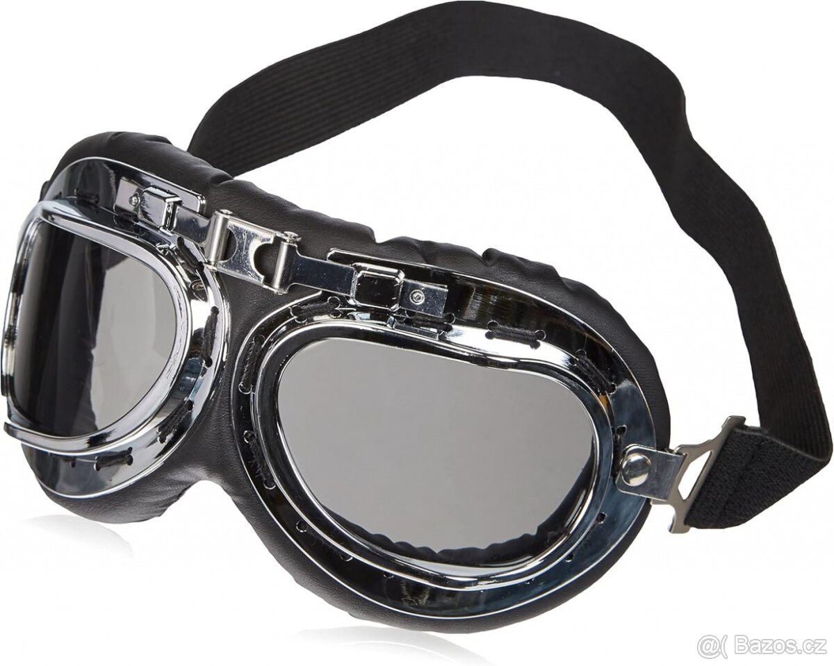 Helma Mil-Tec Moto Retro - bílá - 7