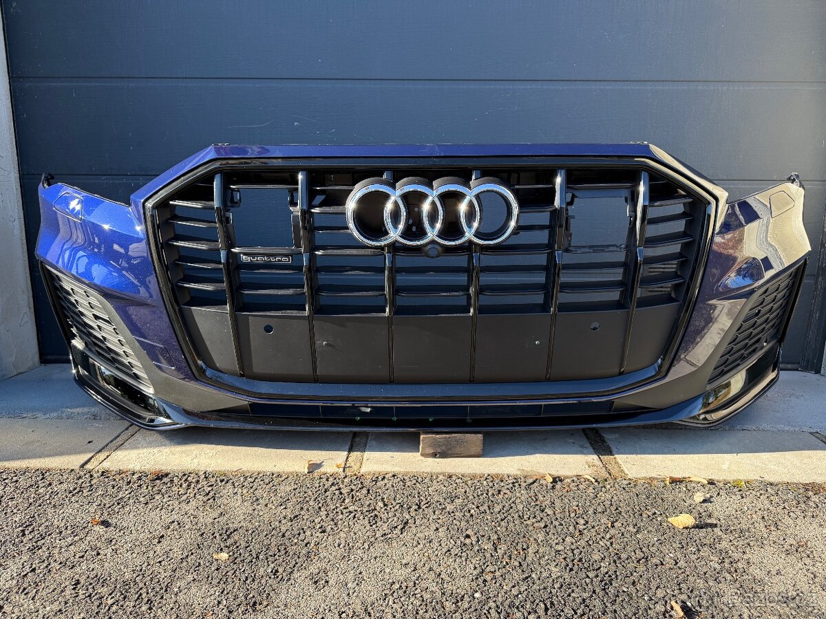 Audi Q7 4M facelift S-line naraznik laser full led svetlo - 7