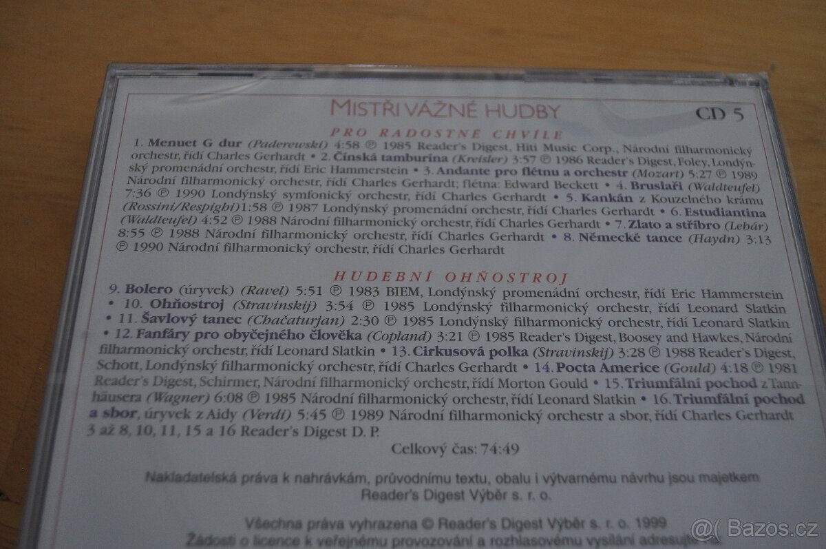 hudební CD (vážná hudba) - 7