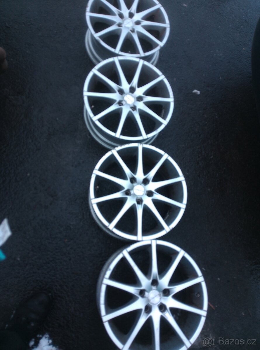 Hliníková kola Renault Scénic 3 rozteč 5x 108 - 7