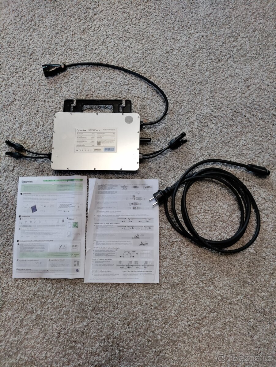 Mikrostřídač Hoymiles HMS-800-2T (800W) + AC kabel 230v - 7