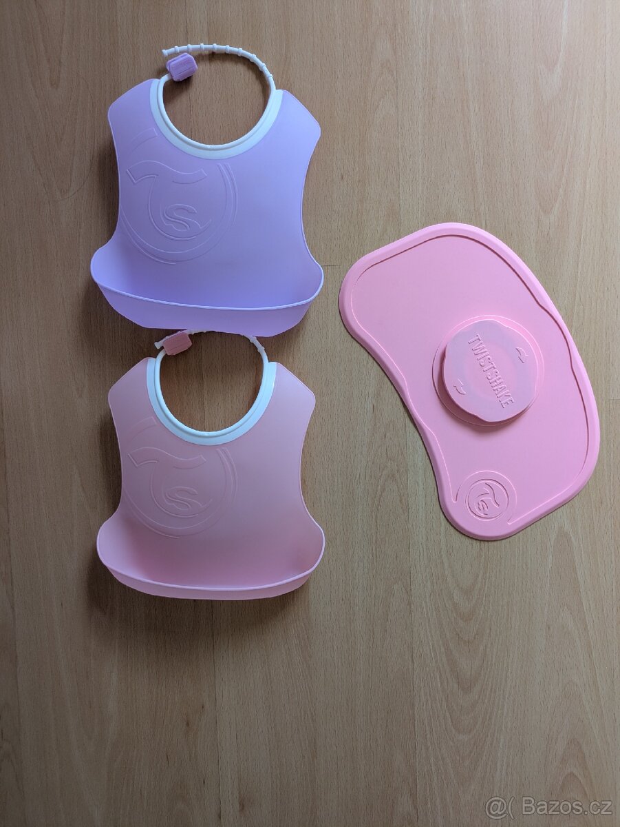 Jídelní židlička zn. Kinderkraft růžová - 7