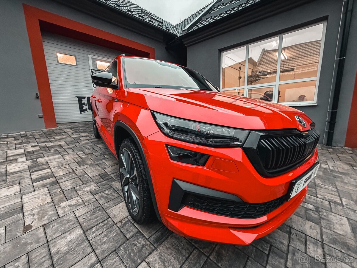 ŠKODA KODIAQ SPORT LINE / ZARUKA / DPH / 7 míst - 7