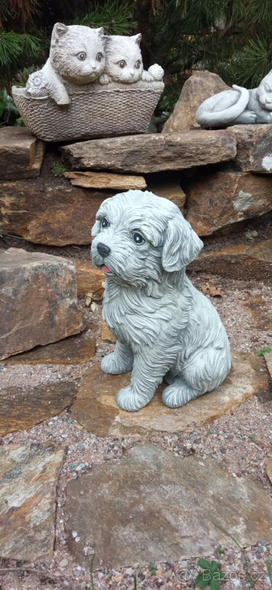 Zahradní dekorace- Pejsek - 7