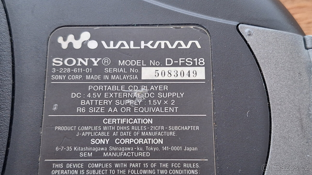 Sony D-FS18 / Discman - 7