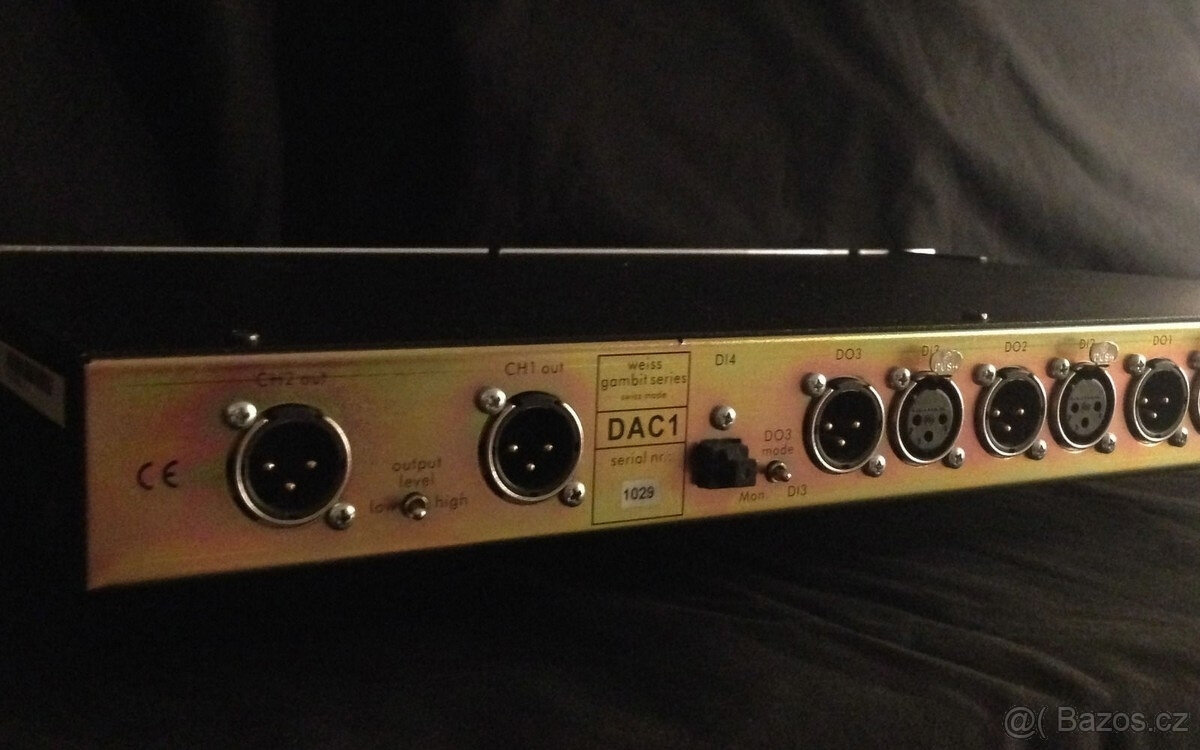 Weiss DAC1 stereo DA převodník, špičkový digitální převodník - 7