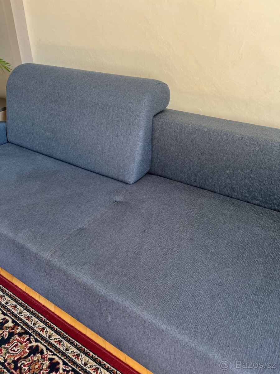 Rozkládací pohovka s úložným prostorem - 7