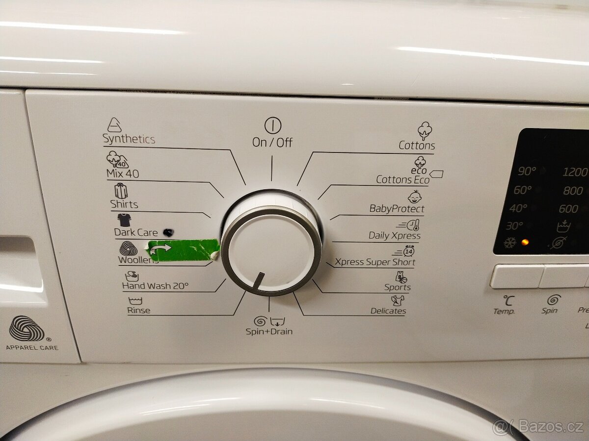 Prodám plně funkční digitální pračku zn. BEKO-6 kg--DOVEZU- - 7