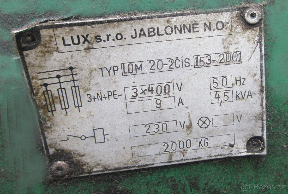 BALÍKOVACÍ LIS LUX LOM 20-2 - - 7