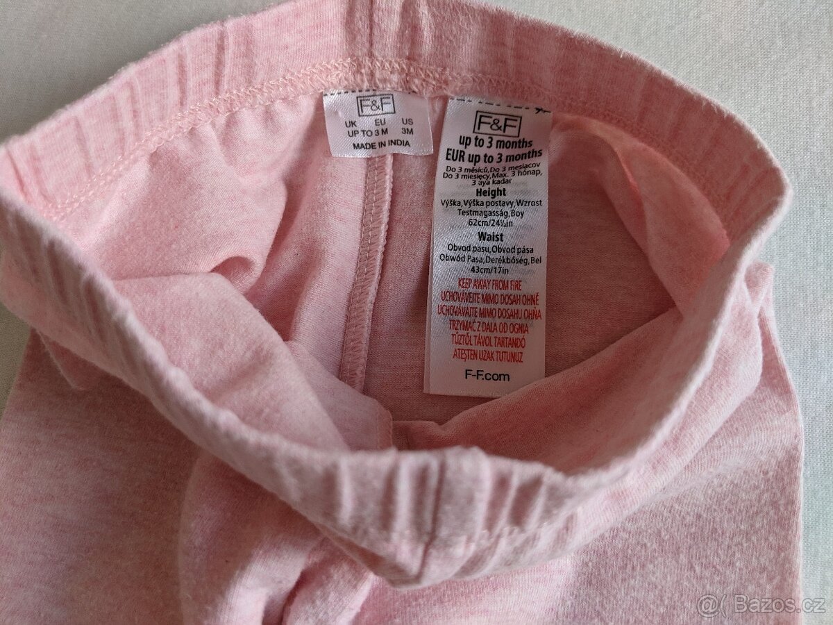 Set 2 triček a legínek vel. 62 - 7