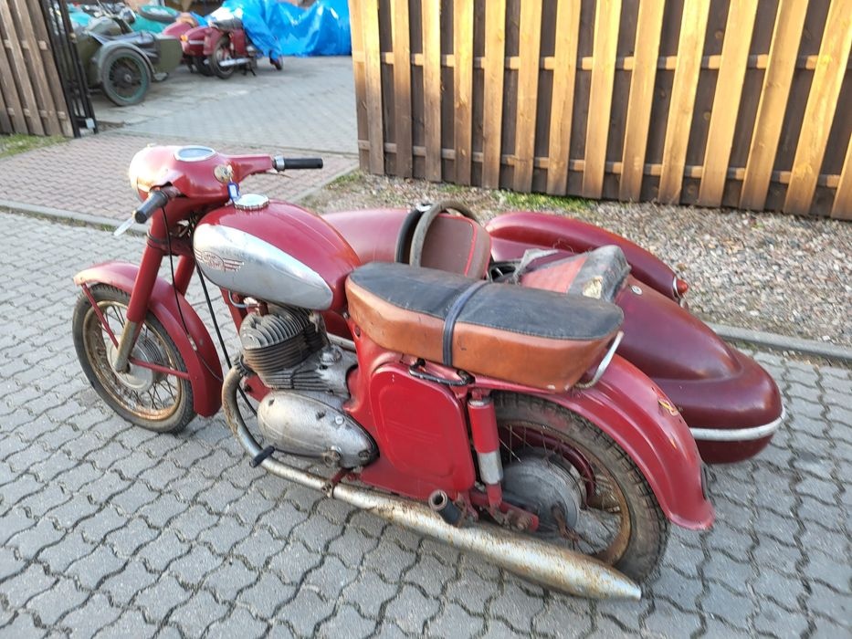 Jawa 350 se sajdou,sidecar 560 - 7