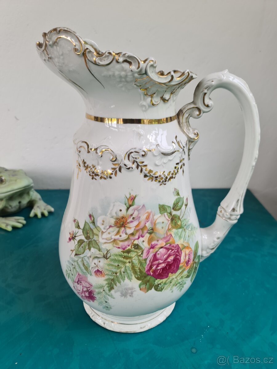 Porcelánový džbán (cca 120 let starý) - 7