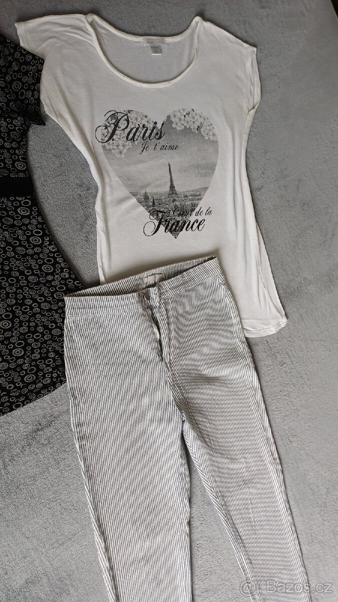 Dívčí SET: trička a kalhoty vel. XS/S - 7