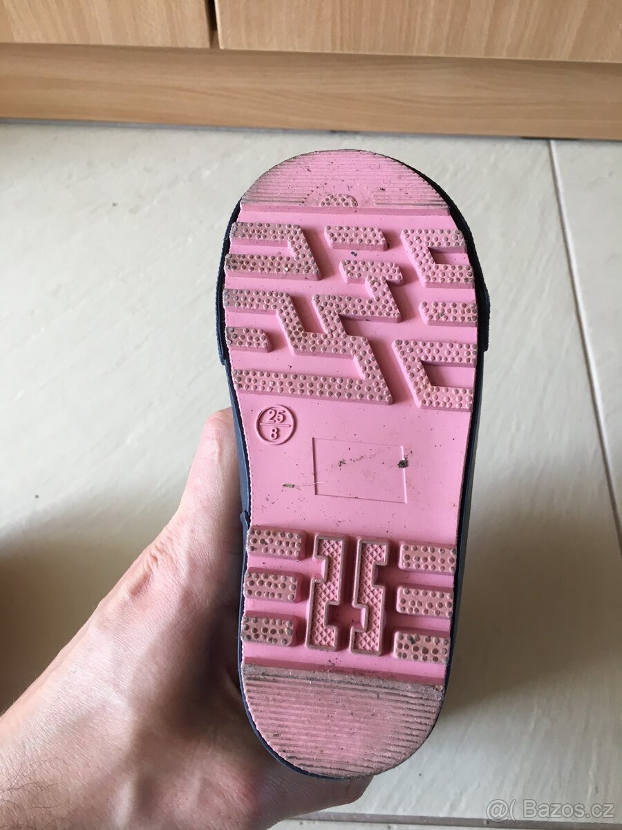 Dětské holínky H&M velikost 25 - 7