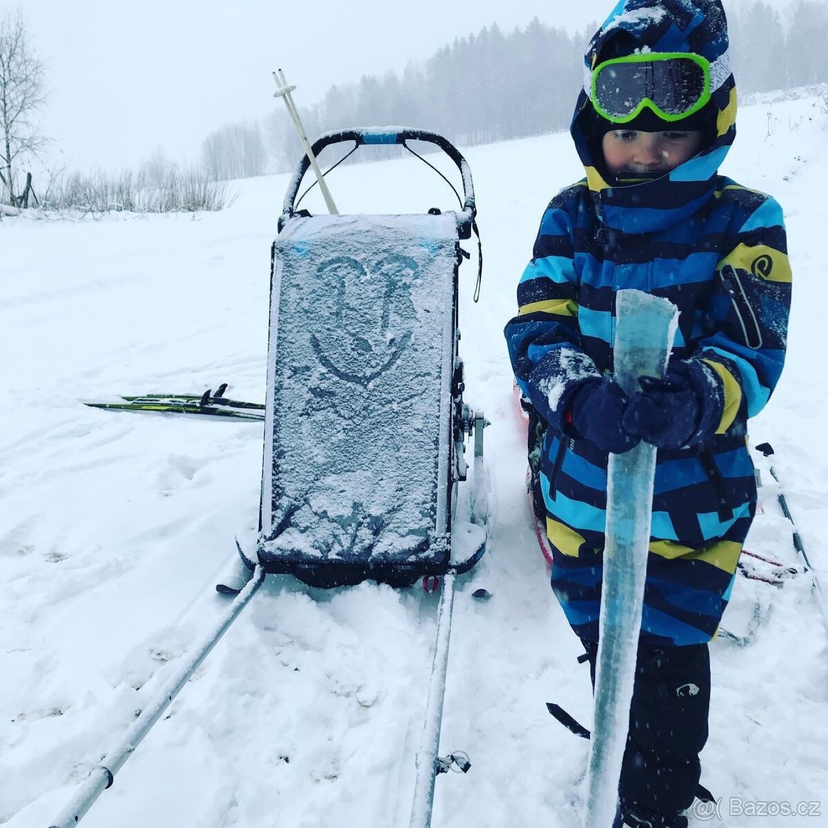 Lyžařský set Skiset Thule Chariot - 7