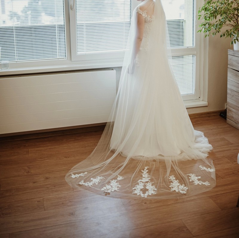 Svatební šaty ivory - 7