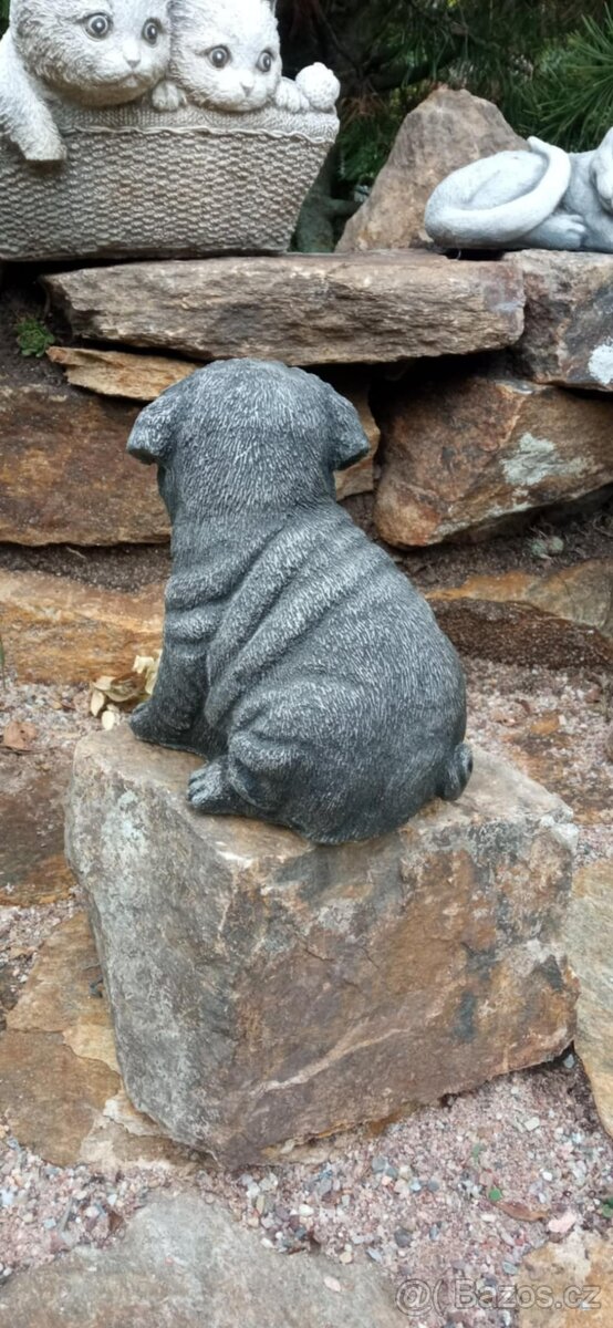 Zahradní dekorace- Anglický buldoček - 7