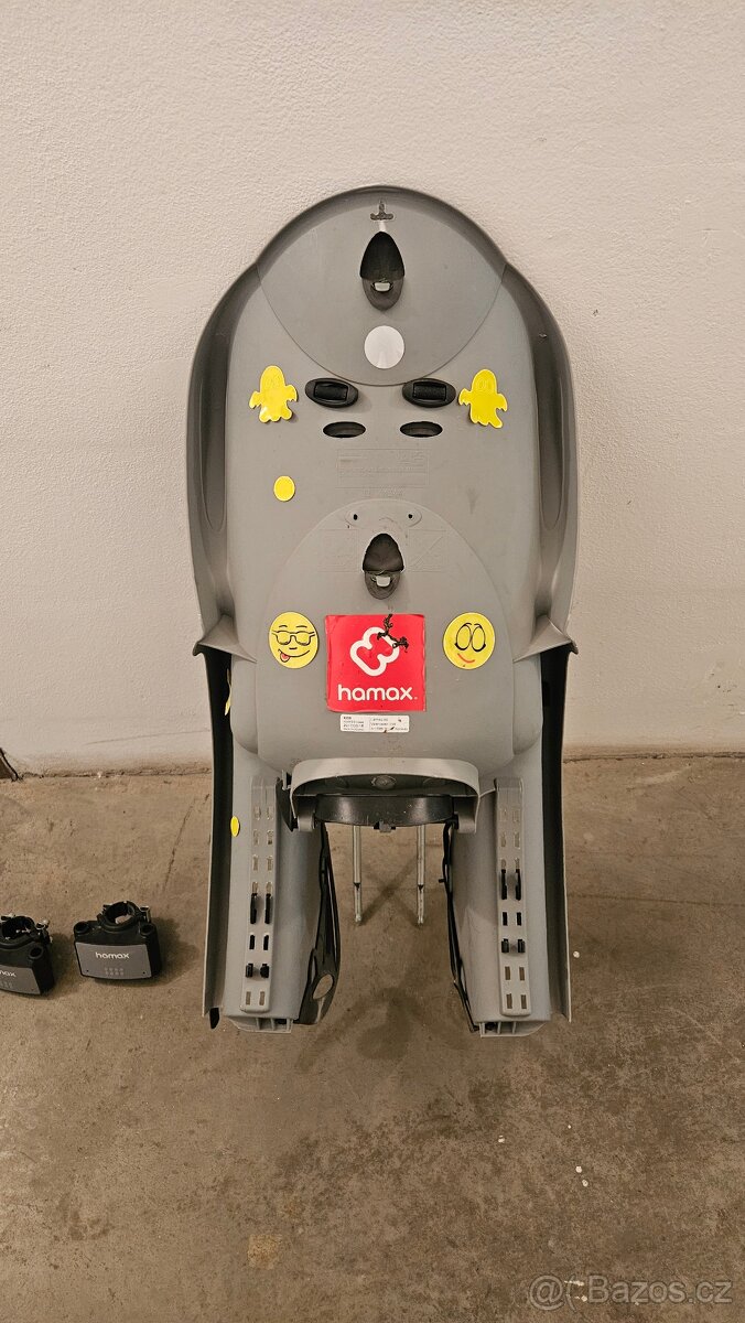 Cyklo sedačka pro děti Hamax + 2 adaptéry - 7