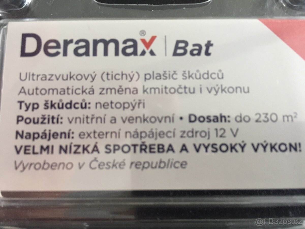 Nový ultrazvukový tichý plašič netopýrů včetně adaptéru - 7