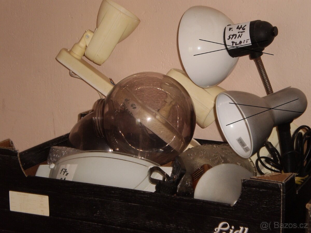 sklo - porcelán - keramika - veteš - výběr - 7