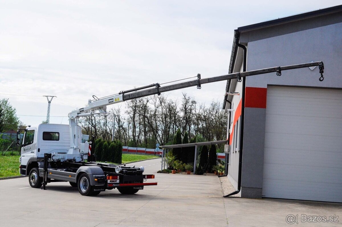 MERCEDES ATEGO 1224 HÁKOVÝ NOSIČ KONTEJNERŮ HYDRAULICKÁ RUKA - 7