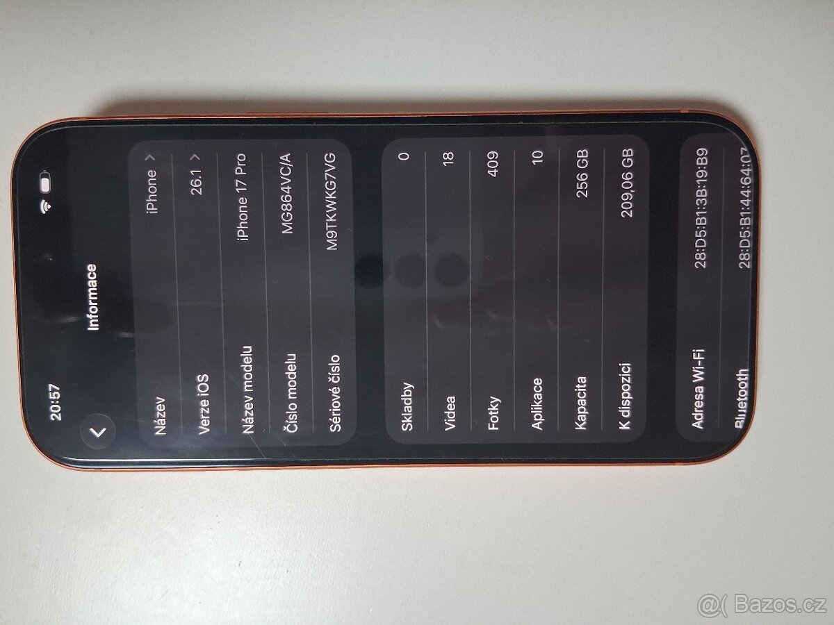 Prodam iphone 17 pro 256gb orange - 7