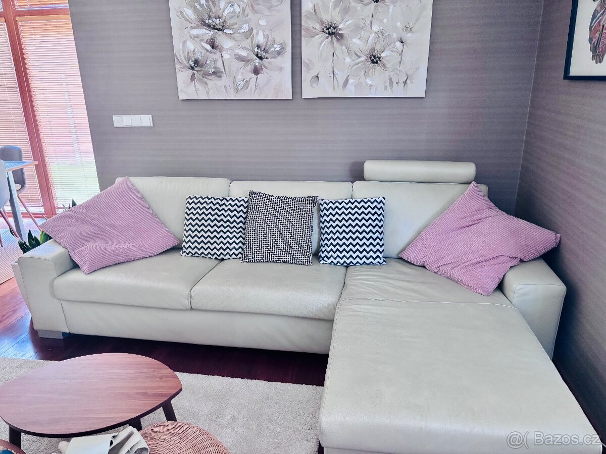 Kožená sedačka - 7