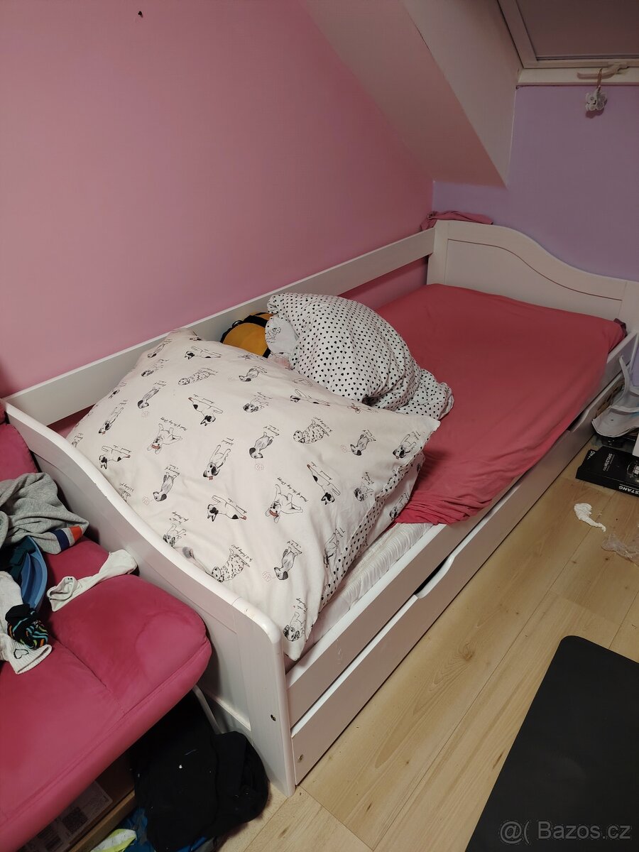 Dětský pokoj – postel, skříň, stůl, komoda – TOP stav - 7